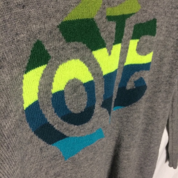 Quotation 100% Cashmere LOVE sweater - Picture 2 of 3